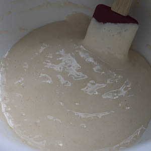 Eierkoek Met Citroen Beslag