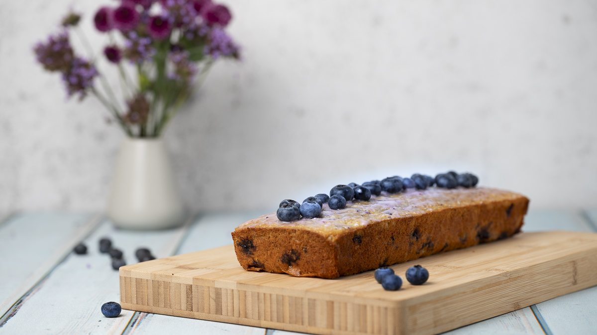 Bananenbrood | Blauwe bessen