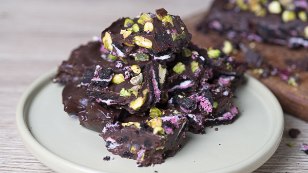 Vegan Rocky Road Roze 2