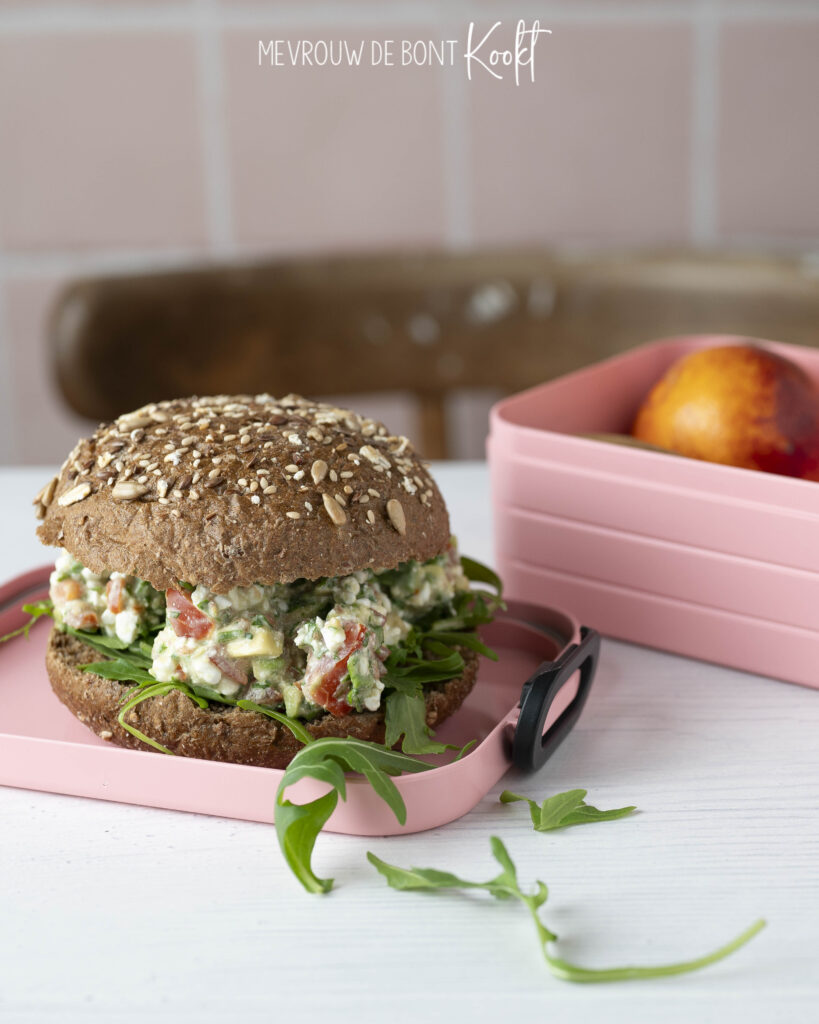 Eiwitrijke Lunchbox Cottagecheese